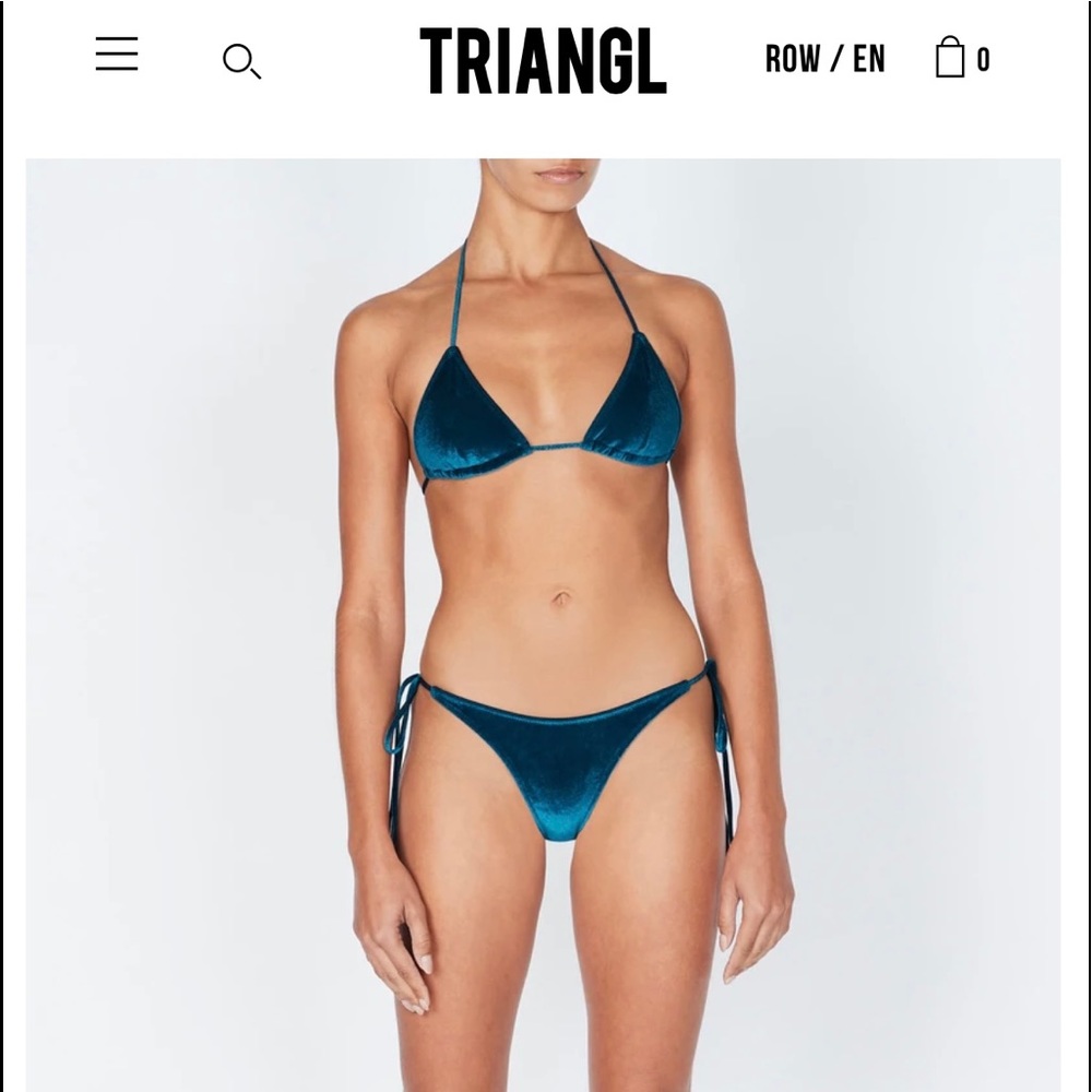 Freya- Space Blue TRIANGL Bikini Small